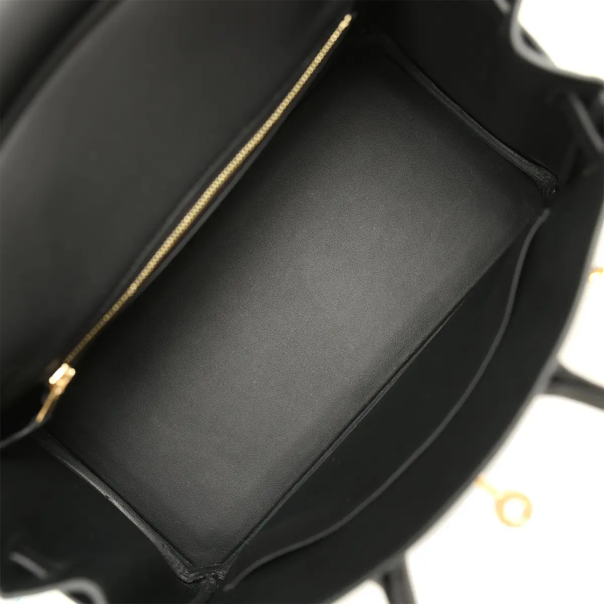 HERMÈS Hermes Birkin 25 Black Swift Gold Hardware | Thumbnail 9 HERMÈS Hermes Birkin 25 Black Swift Gold Hardware | Thumbnail 9