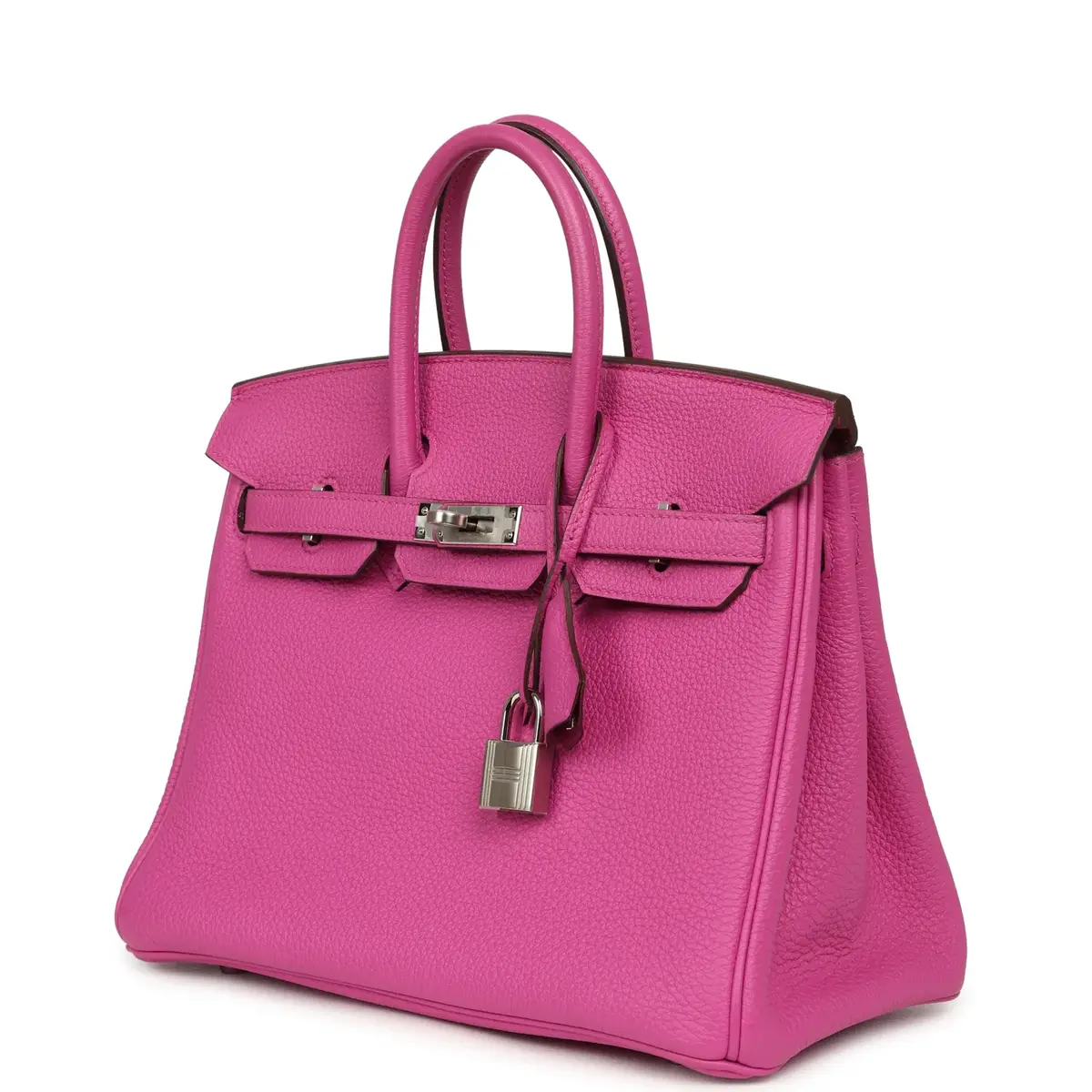 HERMÈS Hermes Birkin 25 Magnolia Clemence Palladium Hardware | Thumbnail 5 HERMÈS Hermes Birkin 25 Magnolia Clemence Palladium Hardware | Thumbnail 5