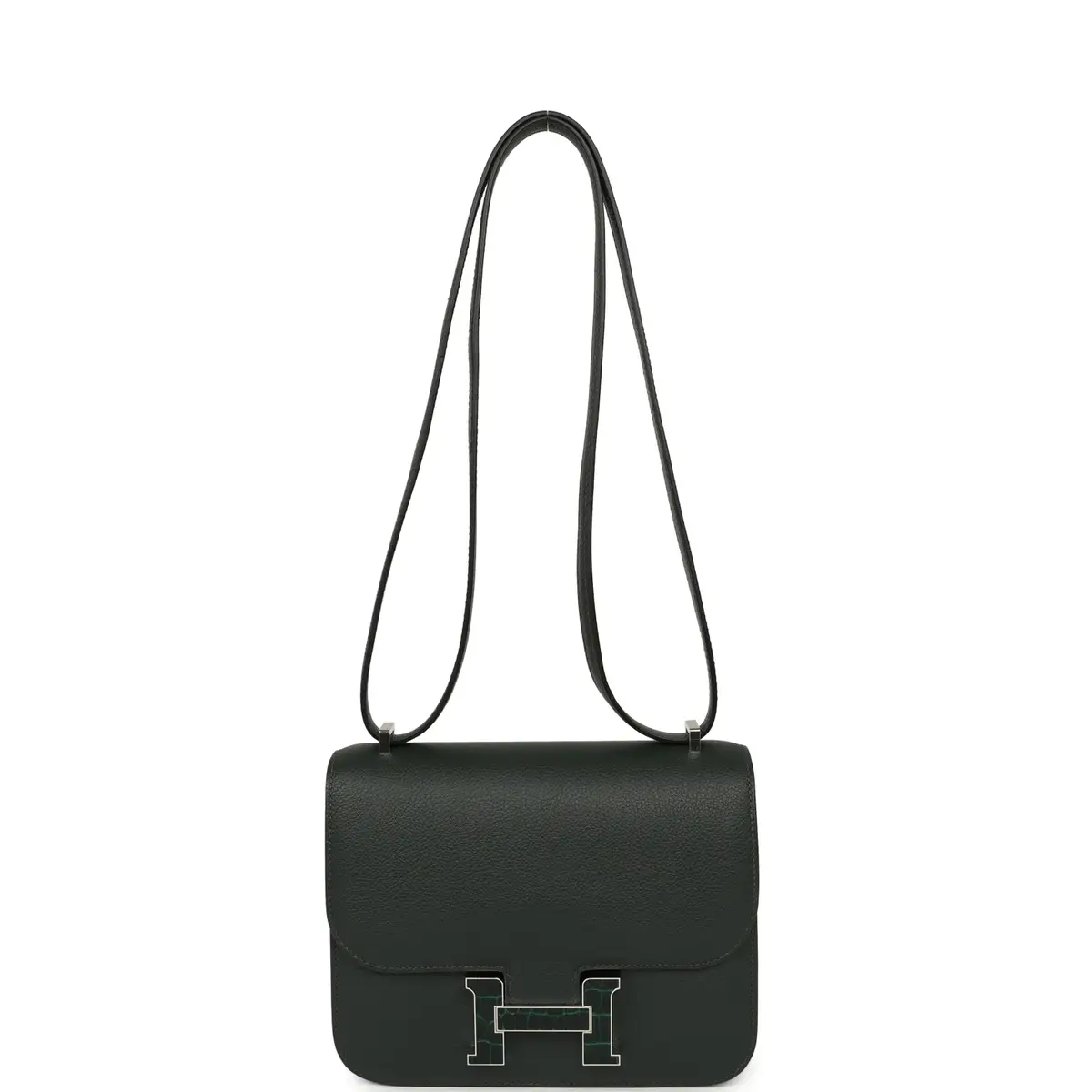 HERMÈS Hermes Constance 18 Vert Fonce Evercolor Marquette Hardware | Thumbnail 7 HERMÈS Hermes Constance 18 Vert Fonce Evercolor Marquette Hardware | Thumbnail 7