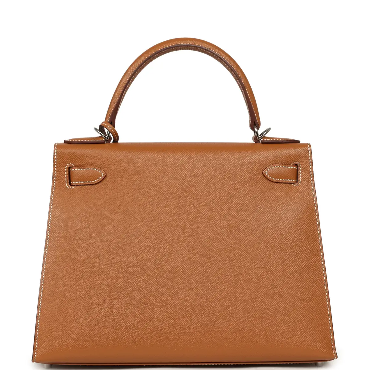 HERMÈS Pre-owned Hermes Kelly Sellier 28 Gold Epsom Palladium Hardware | Thumbnail 4 HERMÈS Pre-owned Hermes Kelly Sellier 28 Gold Epsom Palladium Hardware | Thumbnail 4