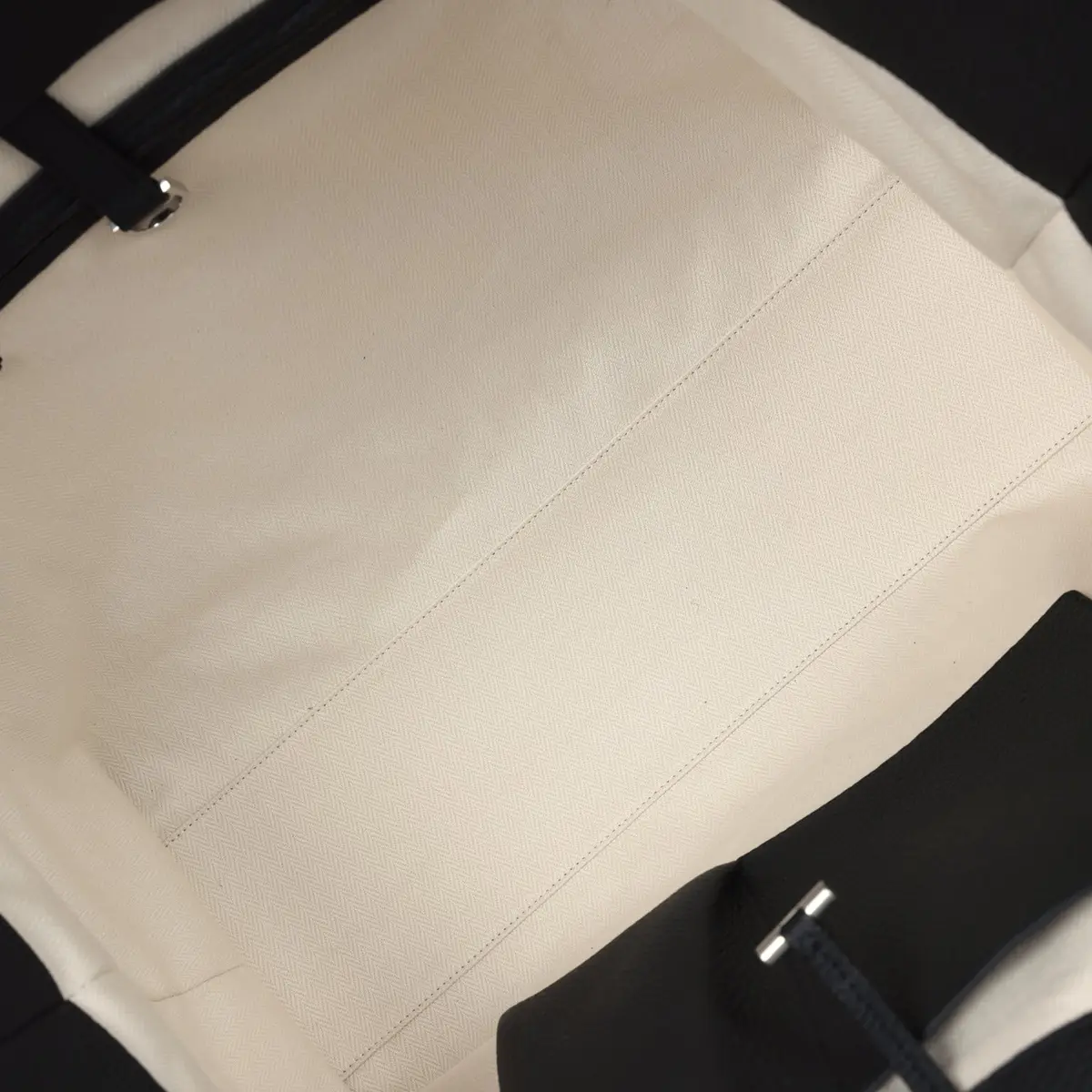 The Row The Row Marlo 17 Tote Bag Black Calfskin Leather Silver Hardware | Thumbnail 7