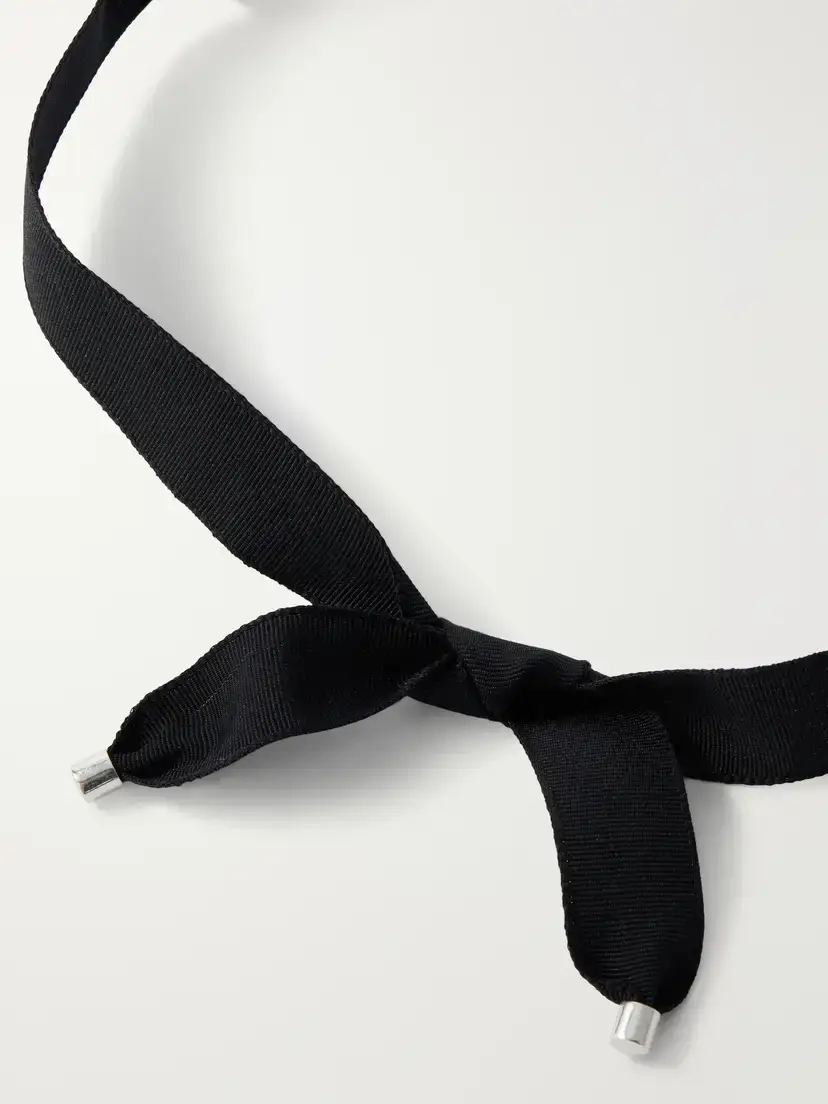 CAMILLE SURAULT Grigri Sterling Silver And Silk Necklace | Thumbnail 3 CAMILLE SURAULT Grigri Sterling Silver And Silk Necklace | Thumbnail 3