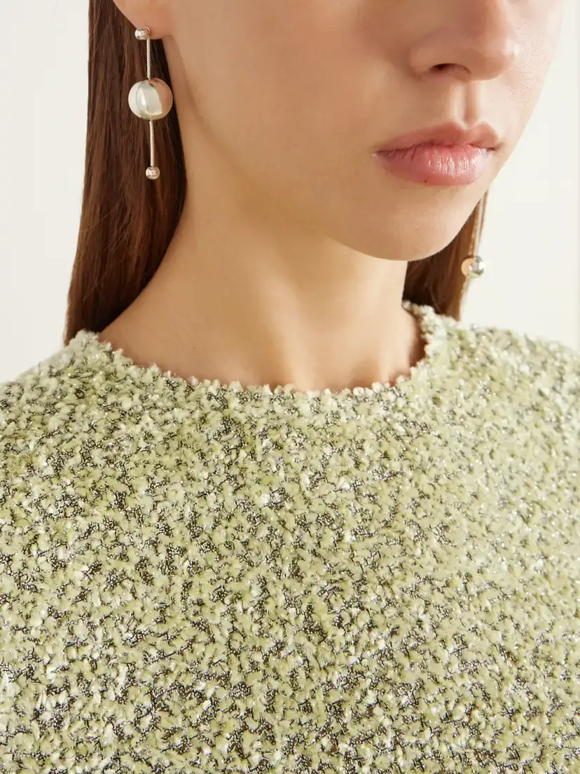 CAMILLE SURAULT Vada Asymmetric Sterling Silver Earrings | Thumbnail 2 CAMILLE SURAULT Vada Asymmetric Sterling Silver Earrings | Thumbnail 2