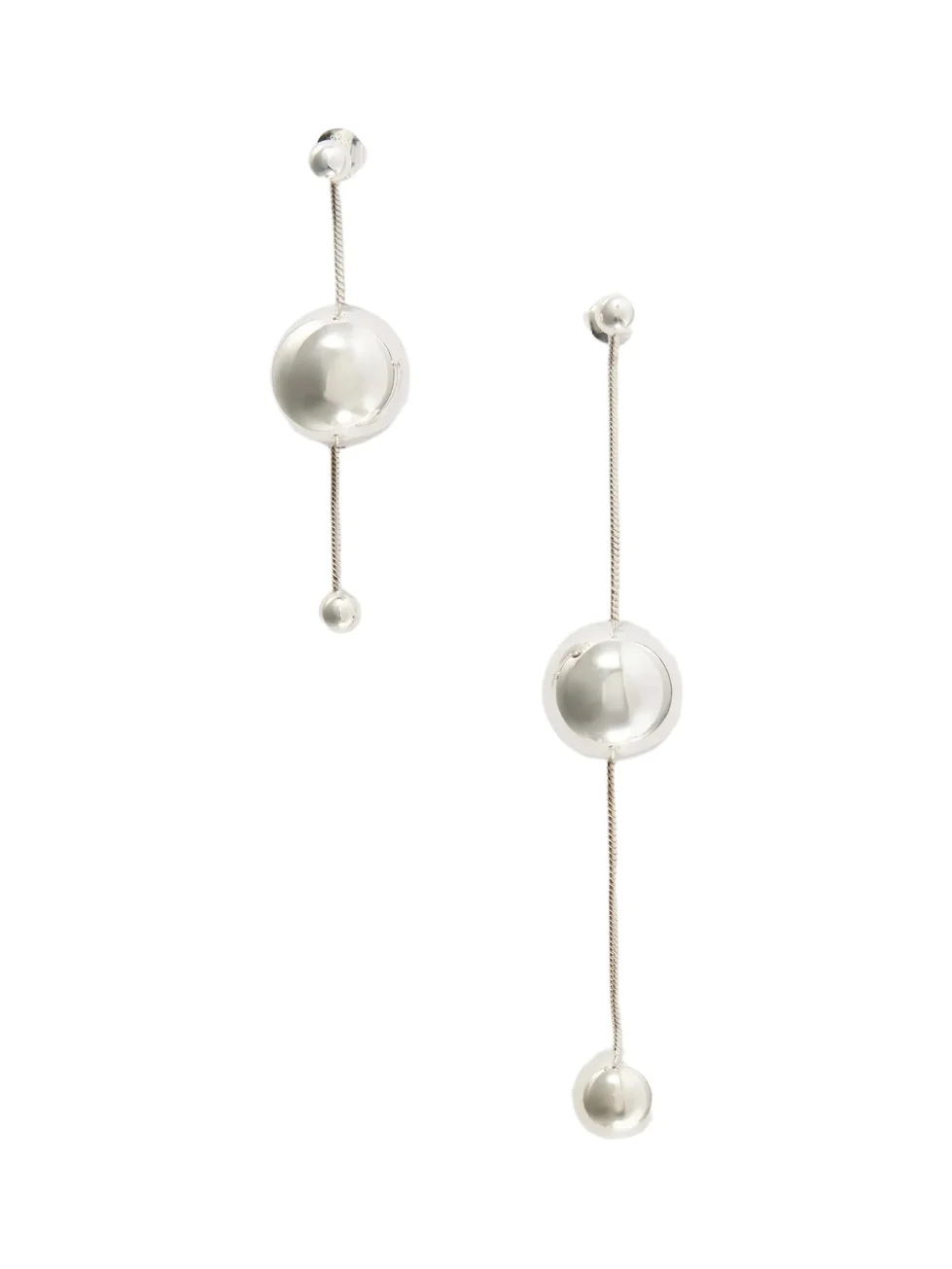 Vada Asymmetric Sterling Silver Earrings Vada Asymmetric Sterling Silver Earrings