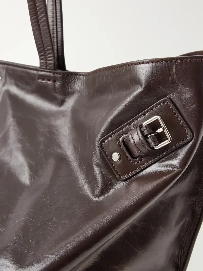 Proenza Schouler Days Carryall Belt-detailed Crinkled Leather Tote | Thumbnail 6