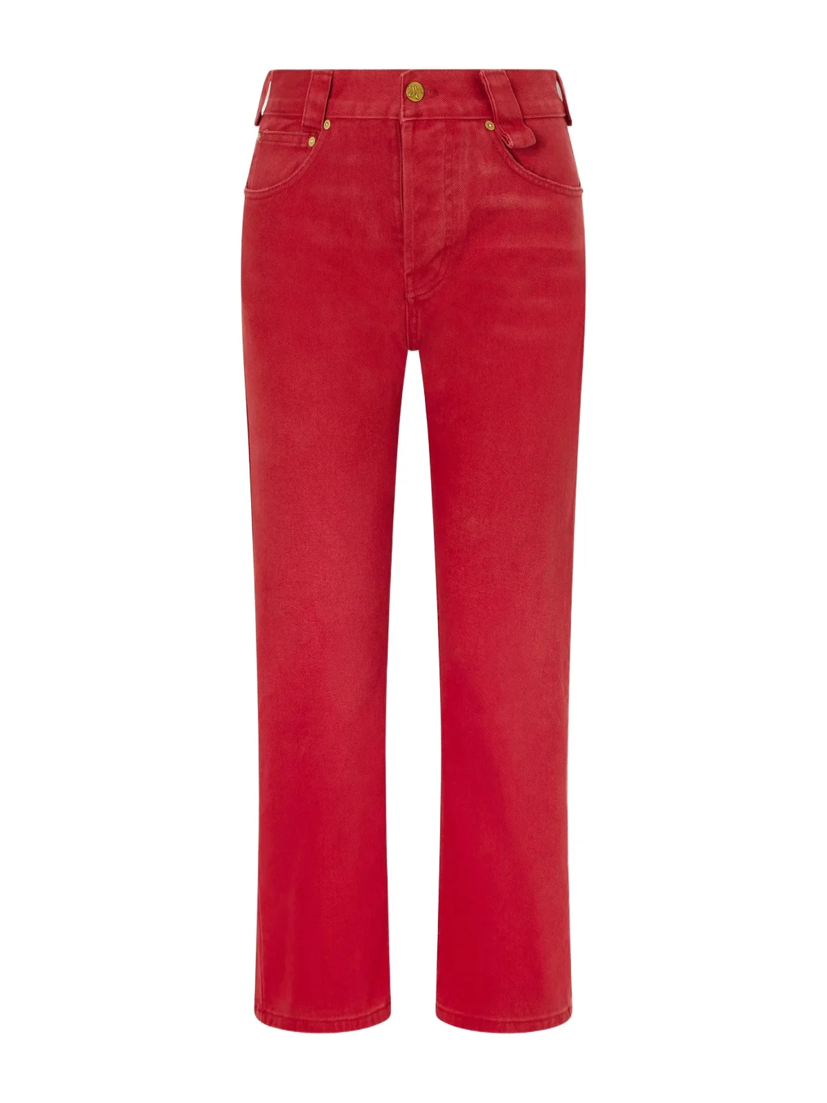Chente Mid-rise Straight-leg Jeans