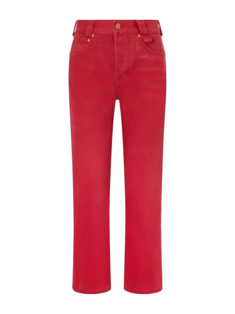 Willy Chavarria Chente Mid-rise Straight-leg Jeans