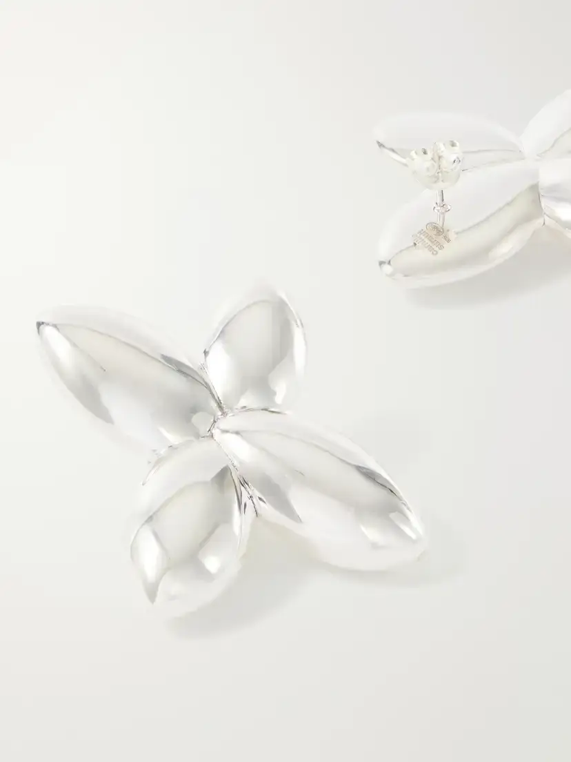 CAMILLE SURAULT Rosemarie Sterling Silver Earrings | Thumbnail 3 CAMILLE SURAULT Rosemarie Sterling Silver Earrings | Thumbnail 3