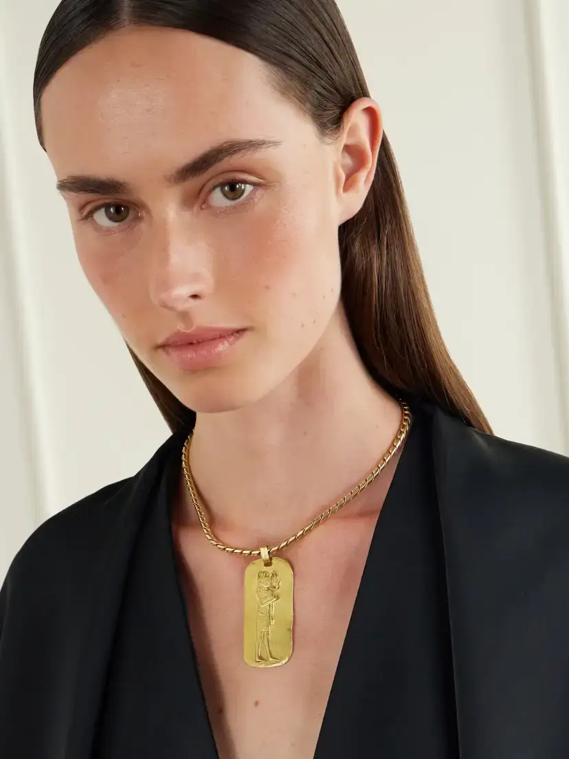 Stephanie Windsor + O.j. Perrin And Georges Lenfant Vintage 1960-1970s 18-karat Gold Necklace | Thumbnail 2