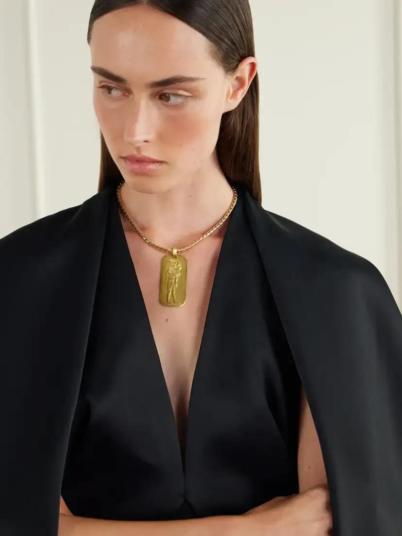Stephanie Windsor + O.j. Perrin And Georges Lenfant Vintage 1960-1970s 18-karat Gold Necklace | Thumbnail 5