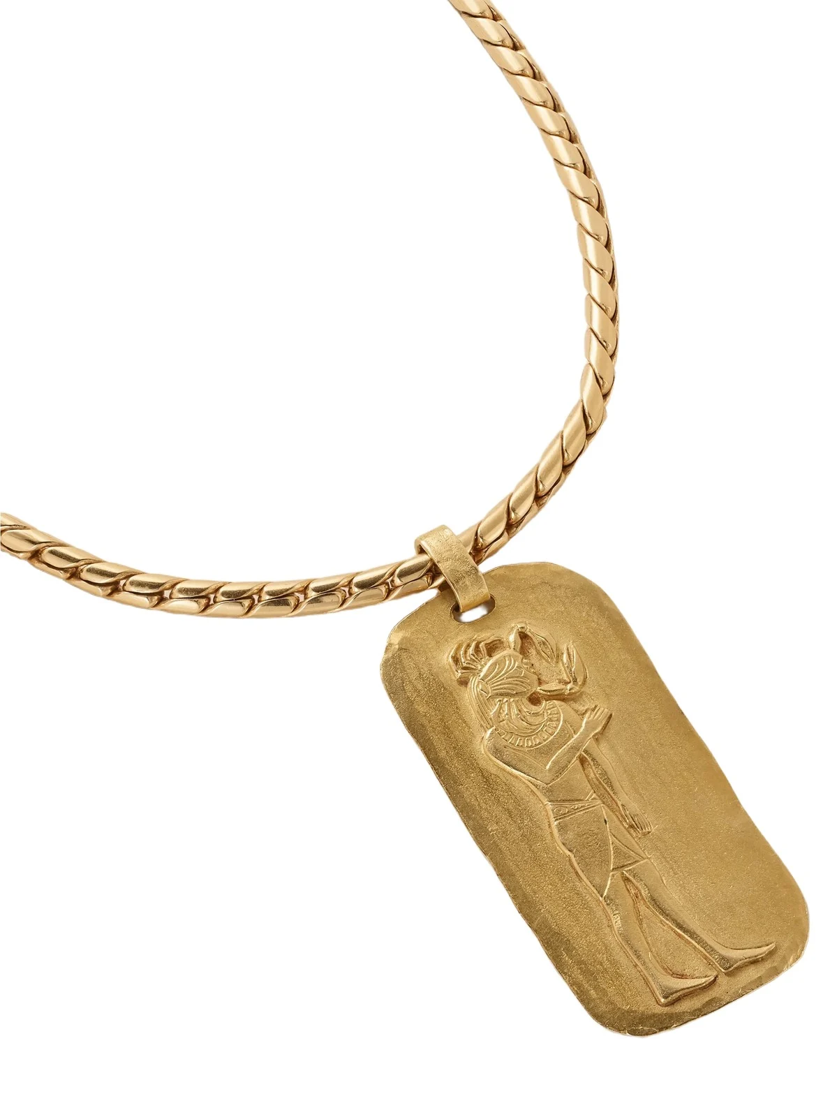 Stephanie Windsor + O.j. Perrin And Georges Lenfant Vintage 1960-1970s 18-karat Gold Necklace