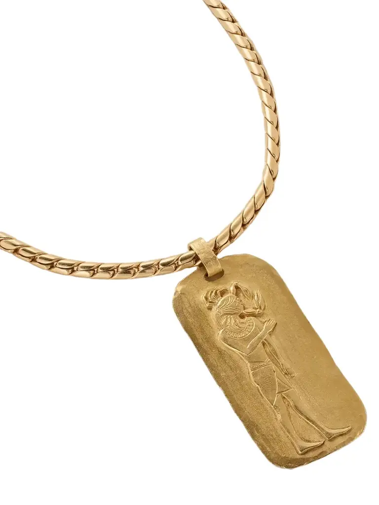 Stephanie Windsor + O.j. Perrin And Georges Lenfant Vintage 1960-1970s 18-karat Gold Necklace