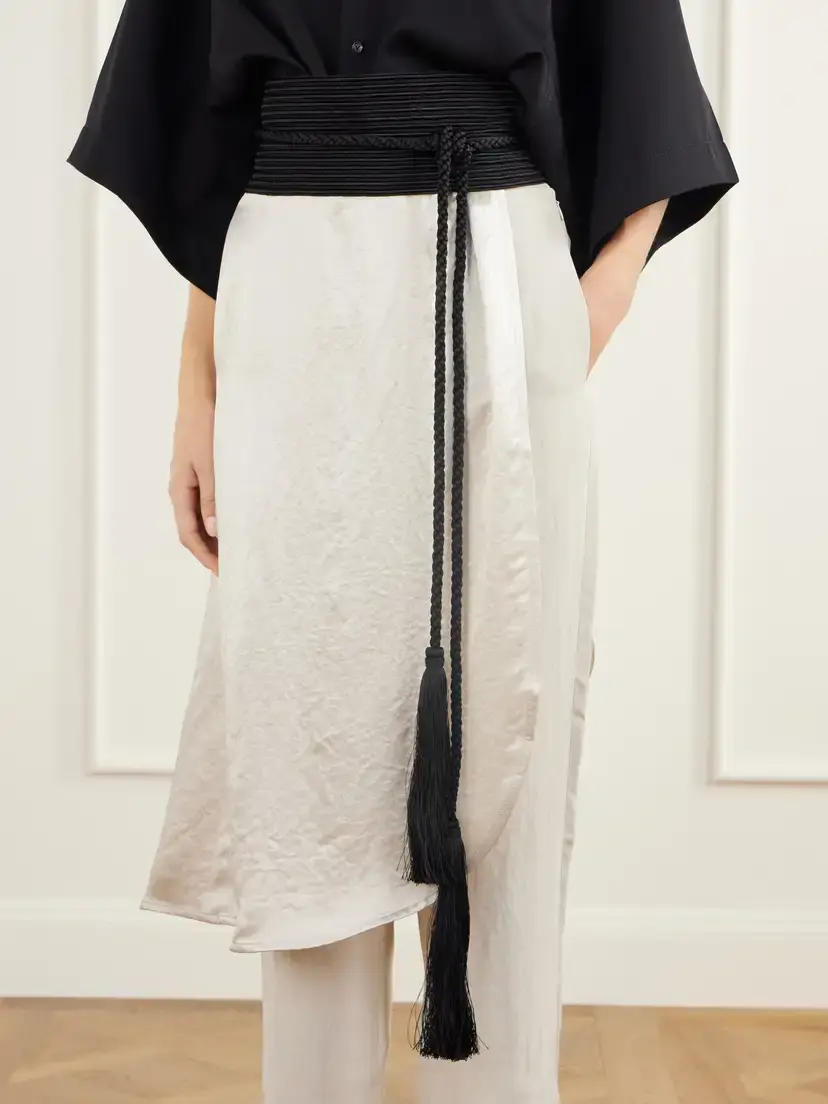 Le Sundial Vesper Tassel-detailed Grosgrain Belt | Thumbnail 2 Le Sundial Vesper Tassel-detailed Grosgrain Belt | Thumbnail 2