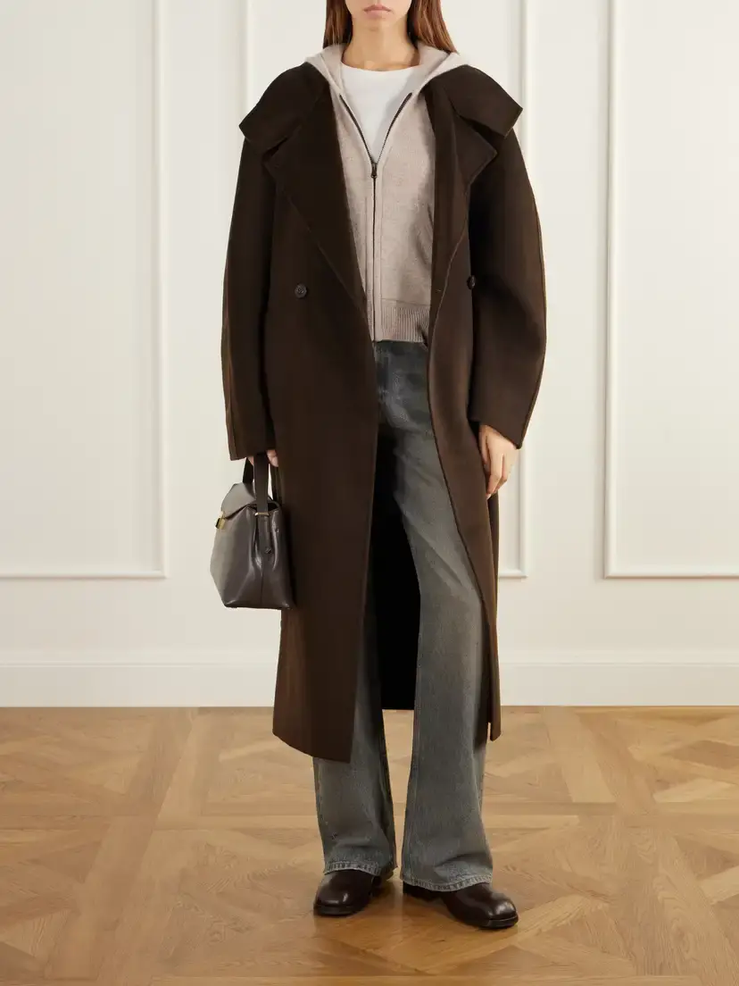James Perse Hooded Ribbed Cashmere Zip-up Cardigan | Thumbnail 2 James Perse Hooded Ribbed Cashmere Zip-up Cardigan | Thumbnail 2
