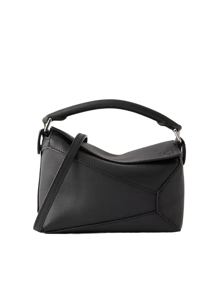 Loewe Puzzle Edge Mini Textured-leather Shoulder Bag