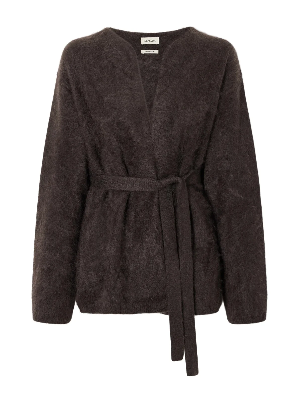 Aria Belted Brushed Cashmere Cardigan Aria Belted Brushed Cashmere Cardigan