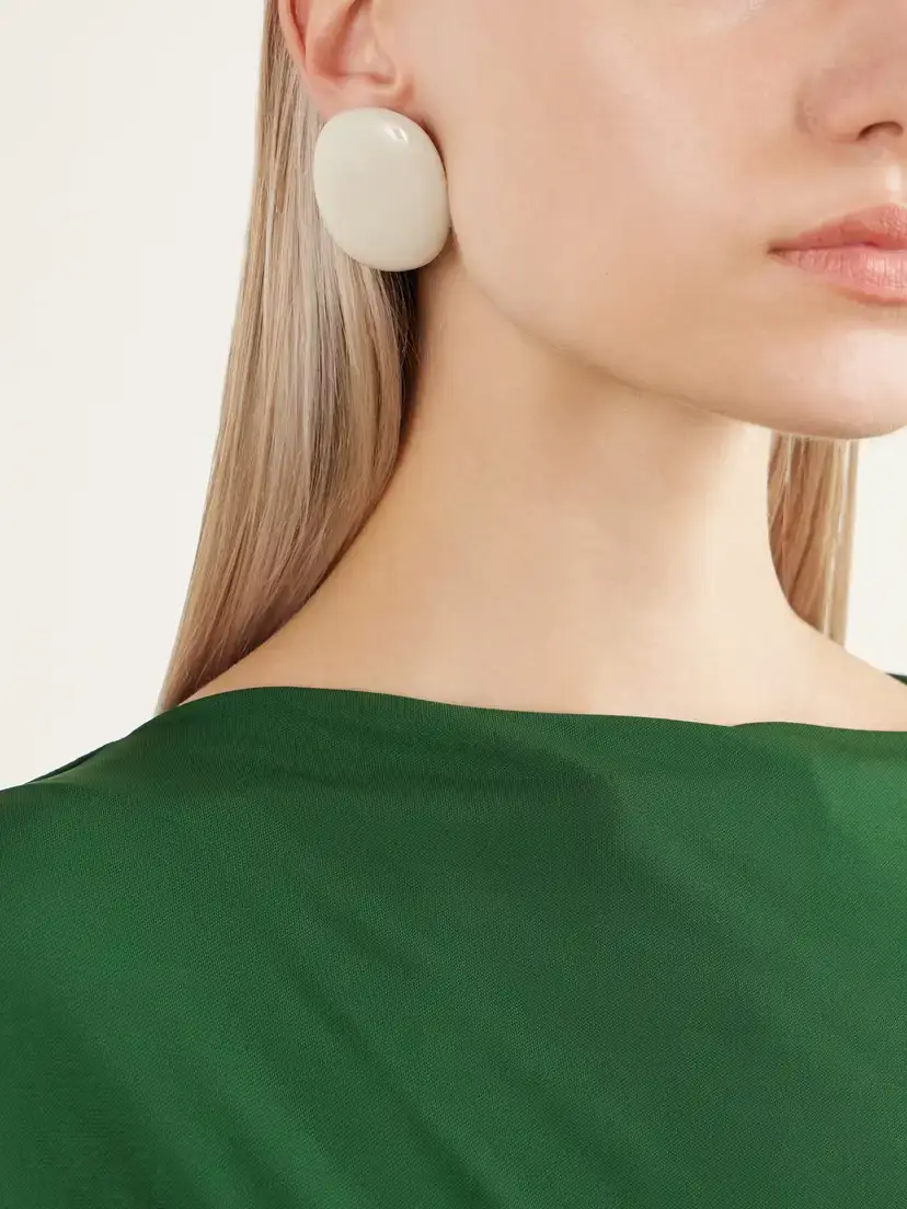 CAMILLE SURAULT Blowblow Resin And Sterling Silver Earrings | Thumbnail 2 CAMILLE SURAULT Blowblow Resin And Sterling Silver Earrings | Thumbnail 2
