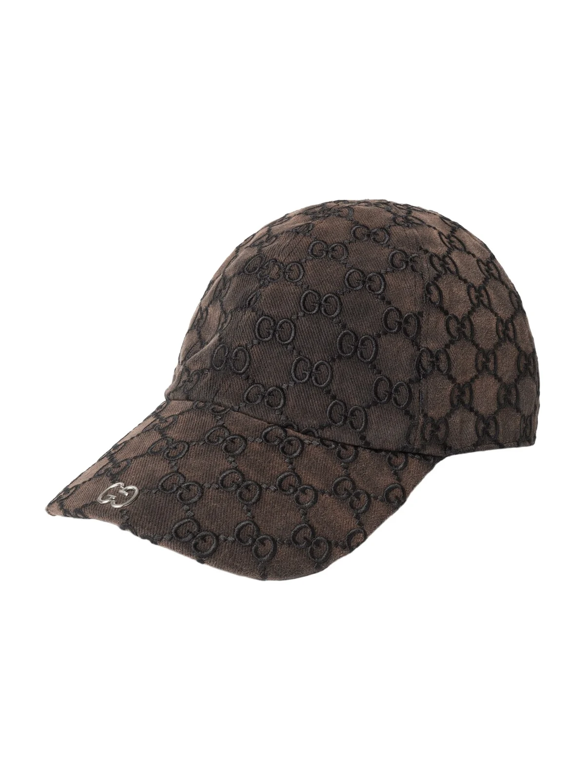 Gucci Embroidered Cotton Canvas Baseball Hat