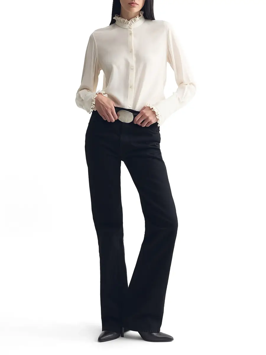 Nili Lotan Elio Silk Shirt | Thumbnail 3 Nili Lotan Elio Silk Shirt | Thumbnail 3