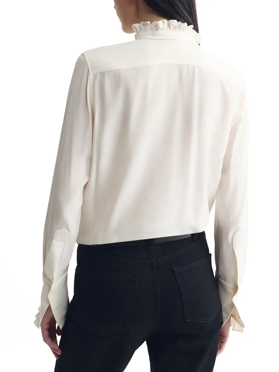 Nili Lotan Elio Silk Shirt | Thumbnail 5 Nili Lotan Elio Silk Shirt | Thumbnail 5