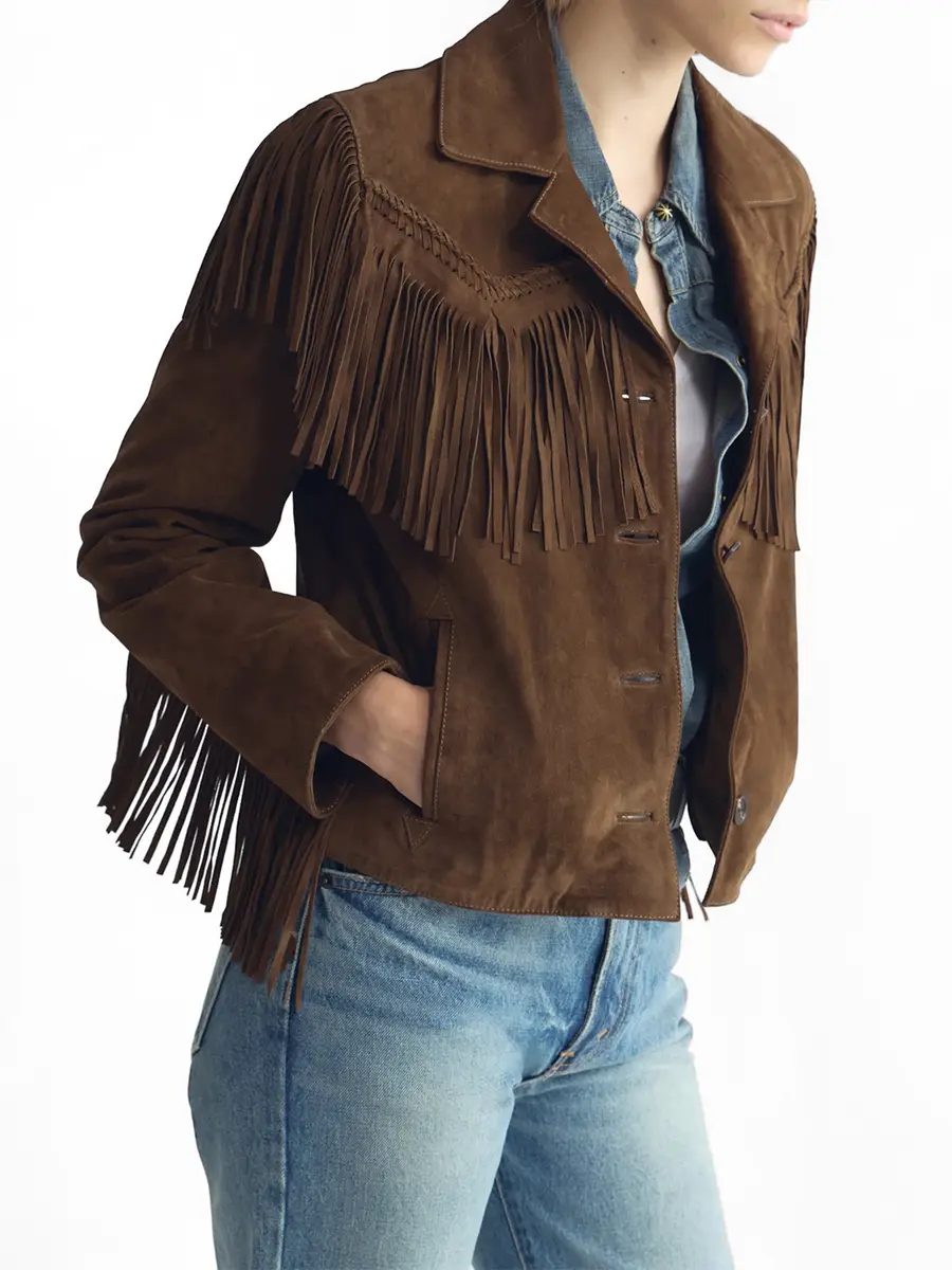 Nili Lotan Eloi Suede Fringe Jacket | Thumbnail 3 Nili Lotan Eloi Suede Fringe Jacket | Thumbnail 3