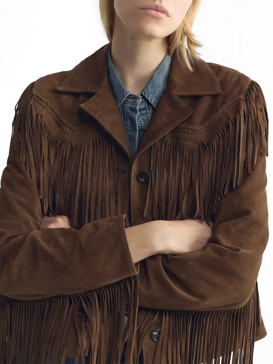Nili Lotan Eloi Suede Fringe Jacket | Thumbnail 5 Nili Lotan Eloi Suede Fringe Jacket | Thumbnail 5