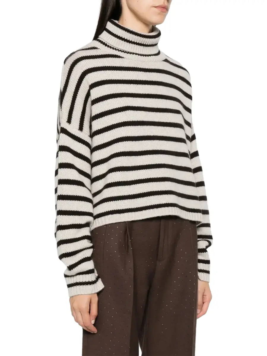 Lisa Yang Zerlina Striped Cashmere Sweater | Thumbnail 3 Lisa Yang Zerlina Striped Cashmere Sweater | Thumbnail 3