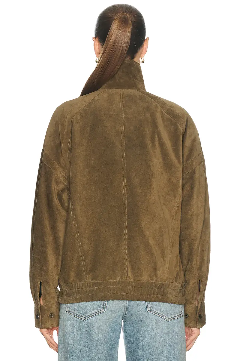 Saint Laurent Funnel Neck Jacket | Thumbnail 4 Saint Laurent Funnel Neck Jacket | Thumbnail 4