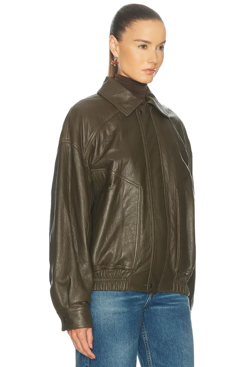 Saint Laurent Leather Jacket | Thumbnail 3 Saint Laurent Leather Jacket | Thumbnail 3