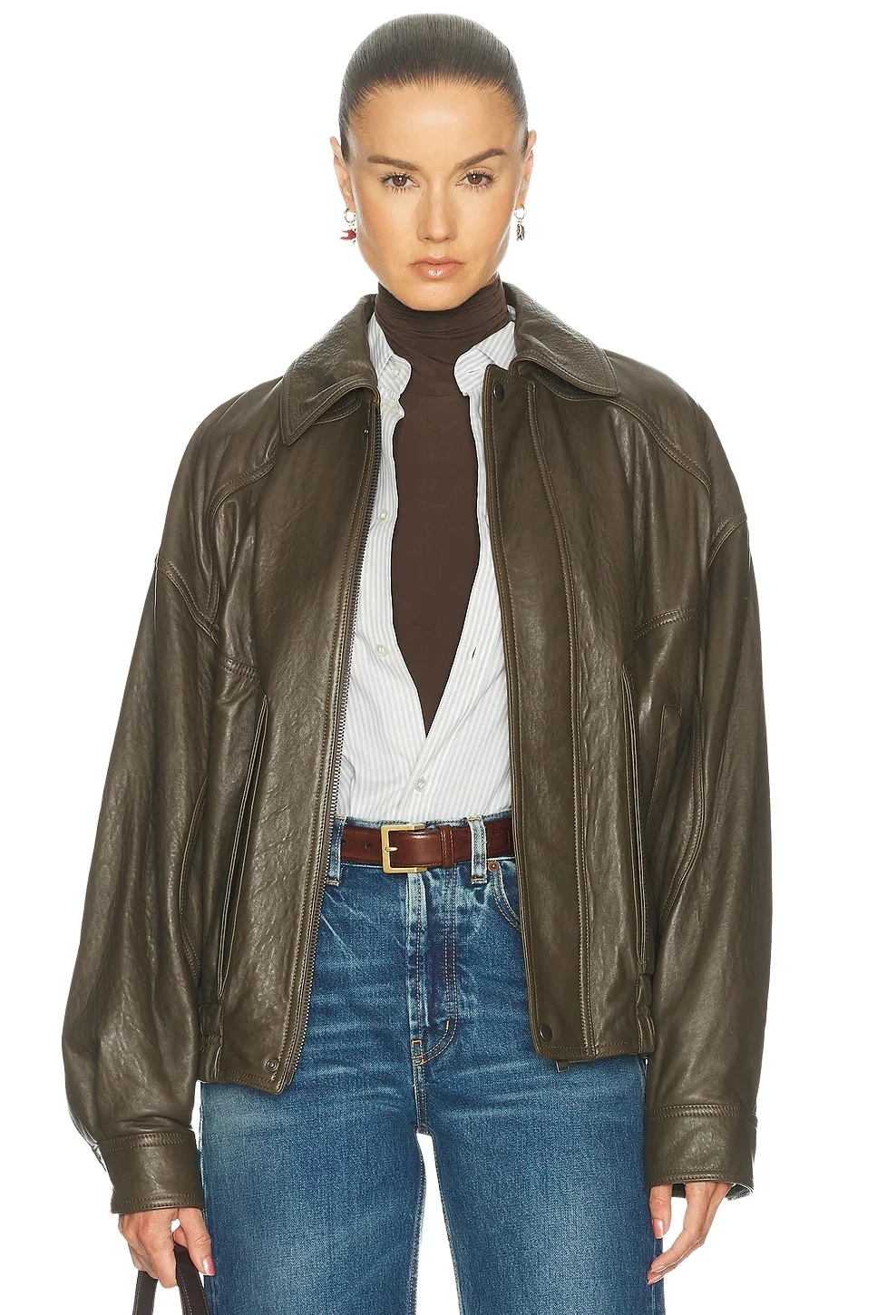 Saint Laurent Leather Jacket