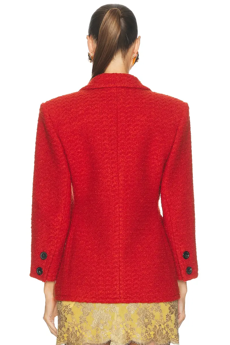 Saint Laurent Tweed Blazer | Thumbnail 3 Saint Laurent Tweed Blazer | Thumbnail 3