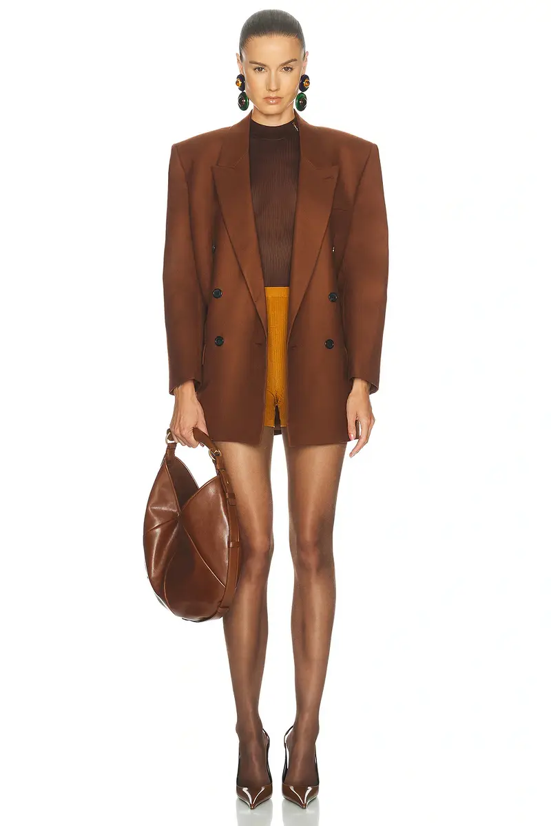 Saint Laurent Wool Double Breasted Jacket | Thumbnail 5 Saint Laurent Wool Double Breasted Jacket | Thumbnail 5