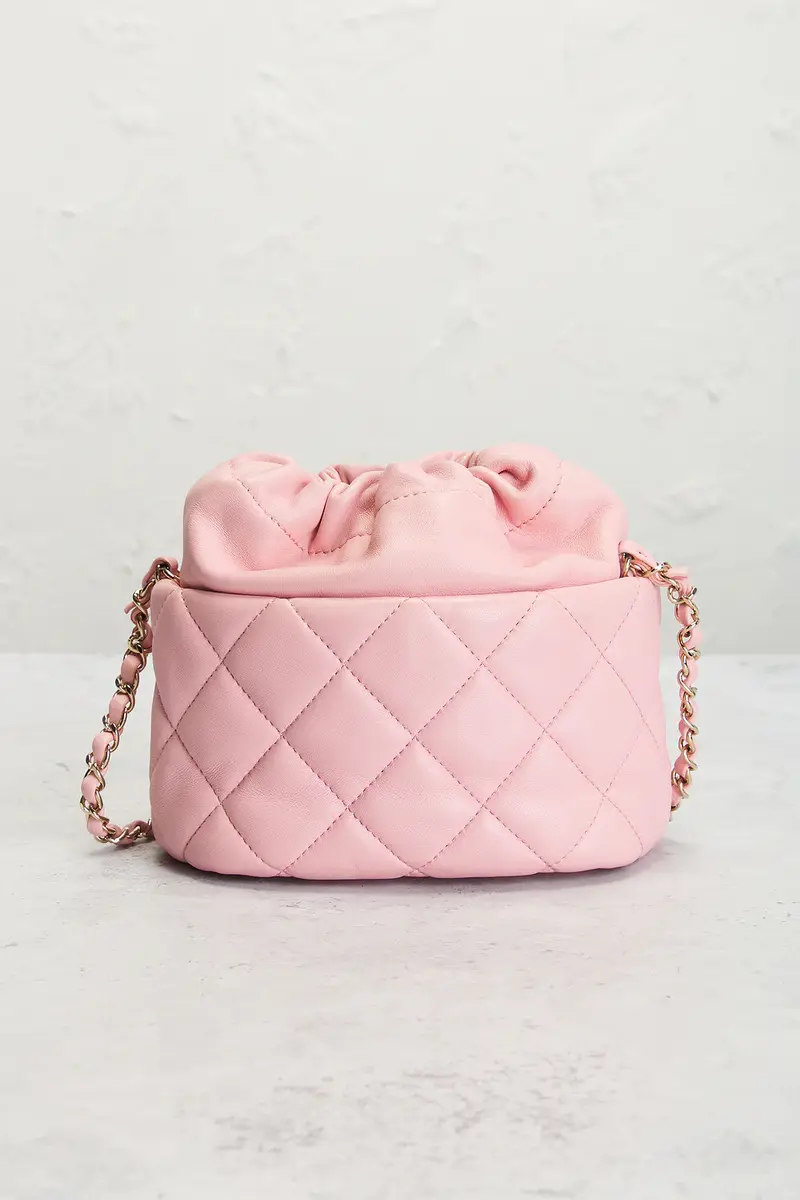 Chanel Chanel Lambskin Drawstring Bucket Bag | Thumbnail 3 Chanel Chanel Lambskin Drawstring Bucket Bag | Thumbnail 3
