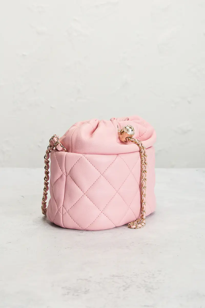 Chanel Chanel Lambskin Drawstring Bucket Bag | Thumbnail 4 Chanel Chanel Lambskin Drawstring Bucket Bag | Thumbnail 4