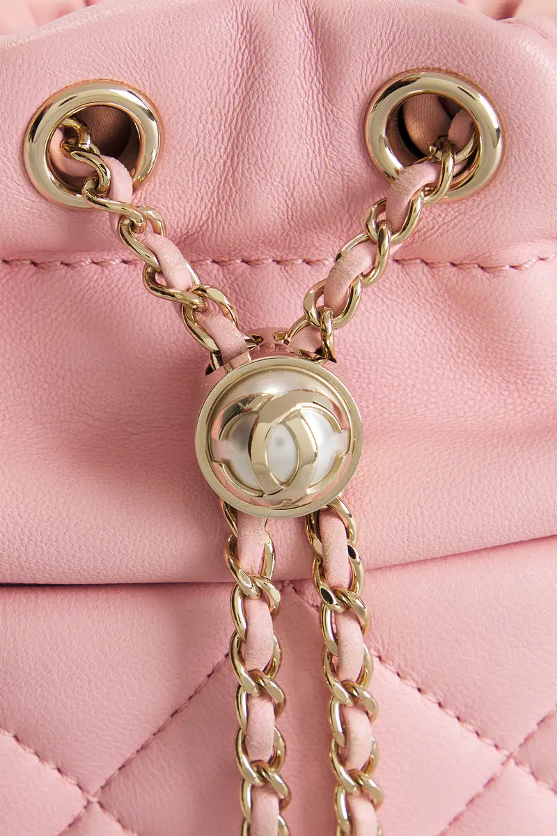 Chanel Chanel Lambskin Drawstring Bucket Bag | Thumbnail 6 Chanel Chanel Lambskin Drawstring Bucket Bag | Thumbnail 6
