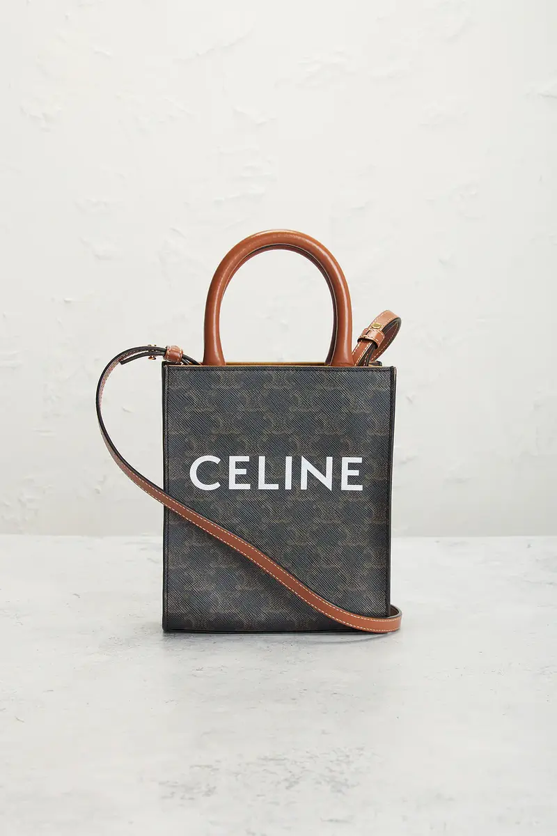 Celine Celine Vertical Cabas Mini Tote Bag | Thumbnail 2