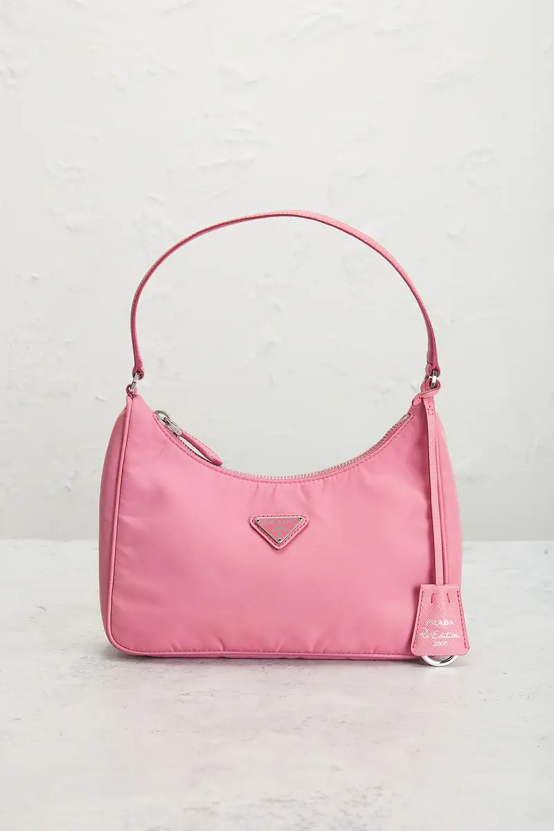 Prada Prada Mini Re-Edition 2000 Re-Nylon Shoulder Bag | Thumbnail 2
