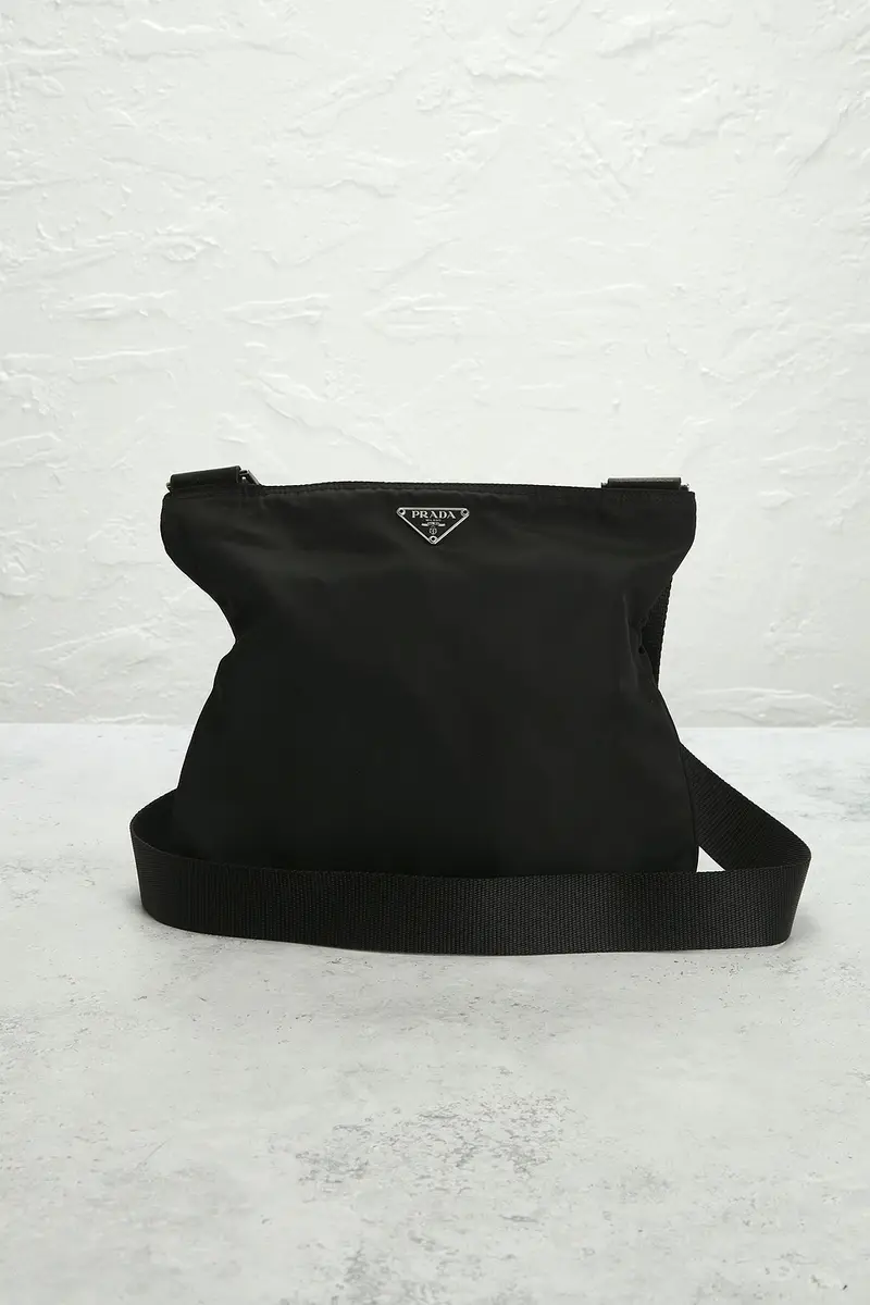 Prada Prada Tessuto Flat Messenger Bag | Thumbnail 2 Prada Prada Tessuto Flat Messenger Bag | Thumbnail 2
