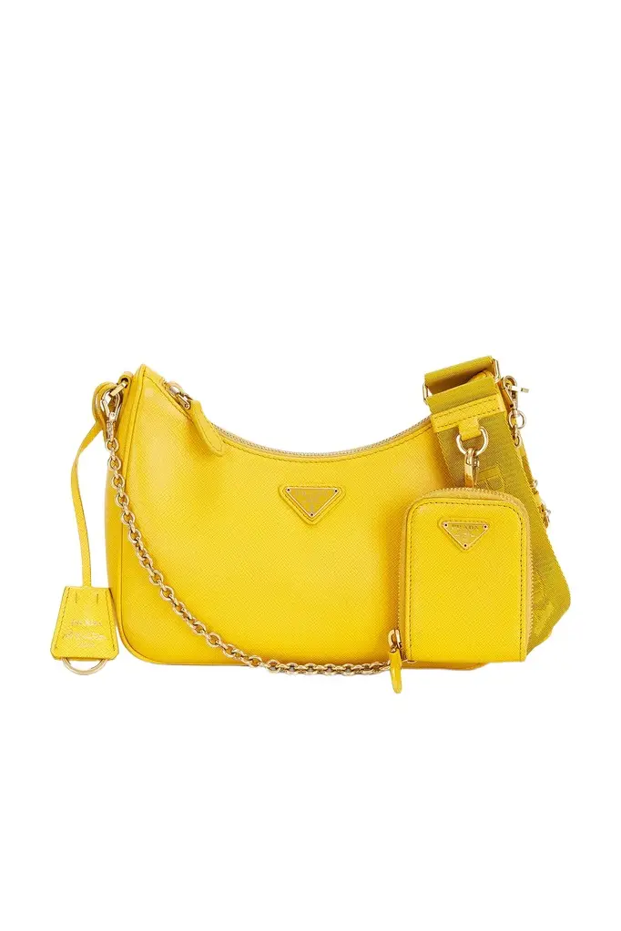 Prada Saffiano Re-Edition 2005 Shoulder Bag