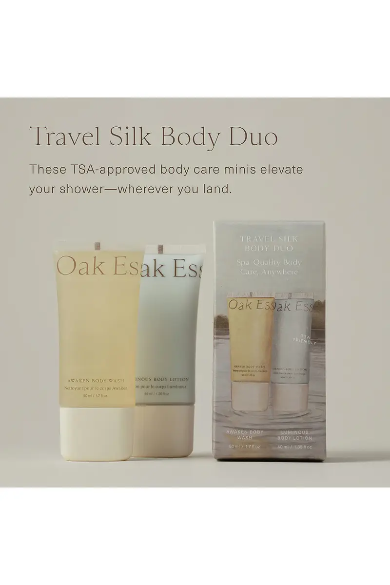 Oak Essentials Travel Silk Body Duo | Thumbnail 3 Oak Essentials Travel Silk Body Duo | Thumbnail 3