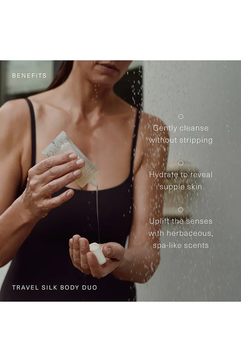 Oak Essentials Travel Silk Body Duo | Thumbnail 4 Oak Essentials Travel Silk Body Duo | Thumbnail 4