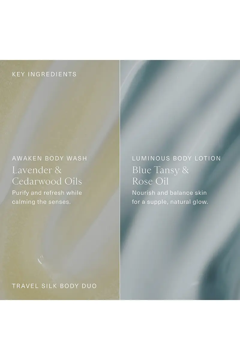 Oak Essentials Travel Silk Body Duo | Thumbnail 6 Oak Essentials Travel Silk Body Duo | Thumbnail 6