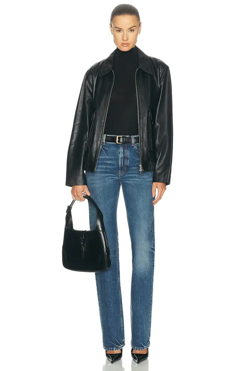Citizens of Humanity Zip Front Bomber Jacket | Thumbnail 5 Citizens of Humanity Zip Front Bomber Jacket | Thumbnail 5