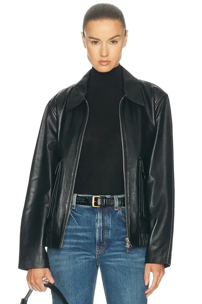 Citizens of Humanity Zip Front Bomber Jacket | Thumbnail 1 Citizens of Humanity Zip Front Bomber Jacket | Thumbnail 1