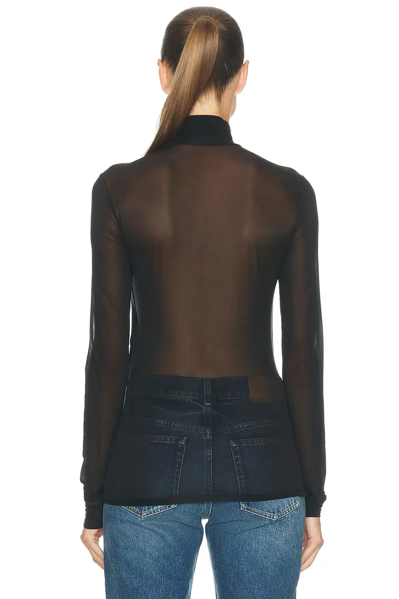 Saint Laurent Turtleneck Top | Thumbnail 3