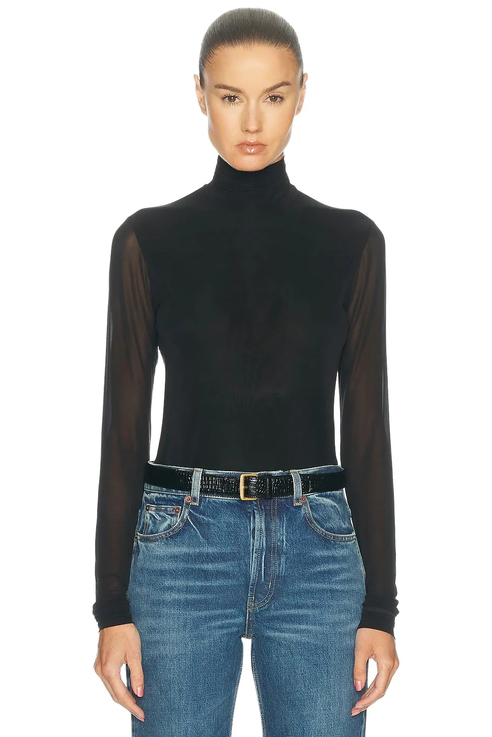 Saint Laurent Turtleneck Top