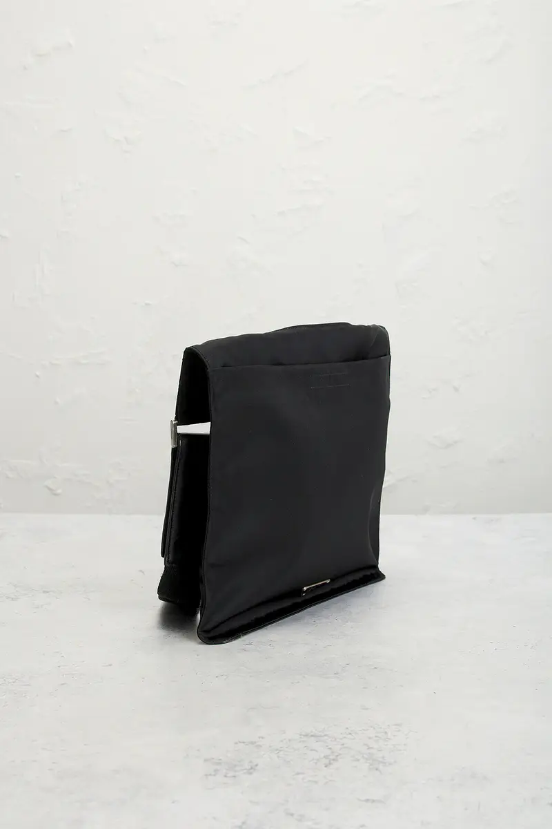 Prada Prada Tessuto Flat Messenger Bag | Thumbnail 4 Prada Prada Tessuto Flat Messenger Bag | Thumbnail 4