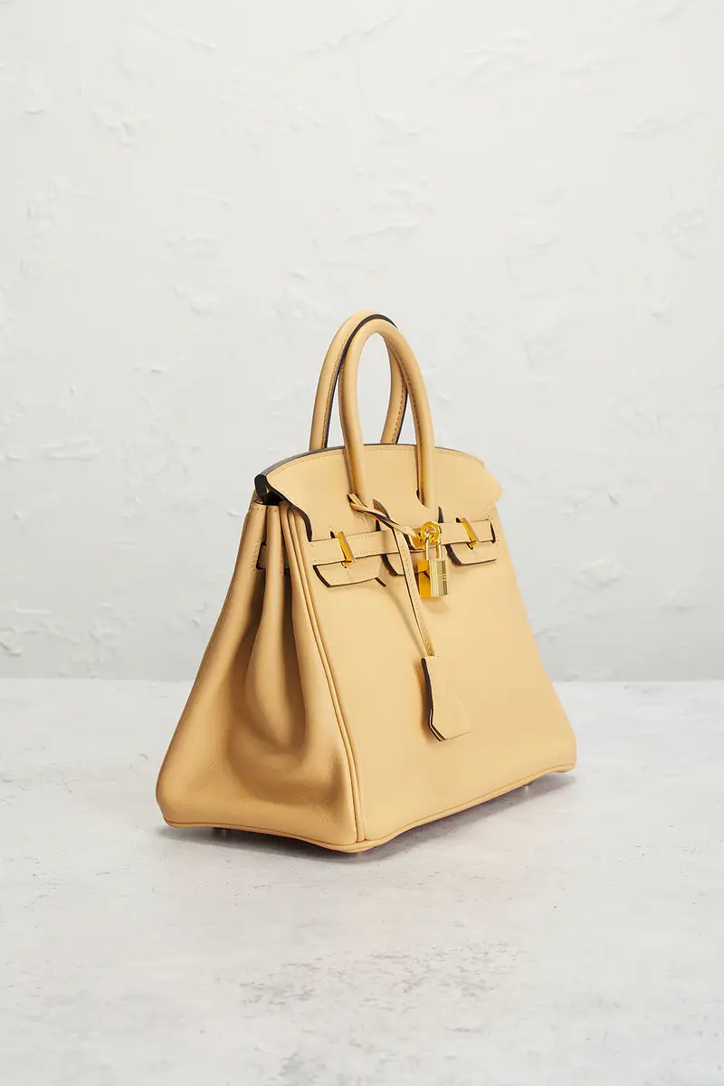 HERMÈS Hermes Veau Swift Birkin 25 Handbag | Thumbnail 4 HERMÈS Hermes Veau Swift Birkin 25 Handbag | Thumbnail 4