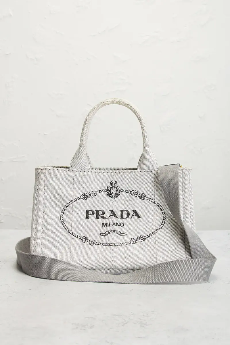 Prada Prada Canapa Tote Bag | Thumbnail 2 Prada Prada Canapa Tote Bag | Thumbnail 2