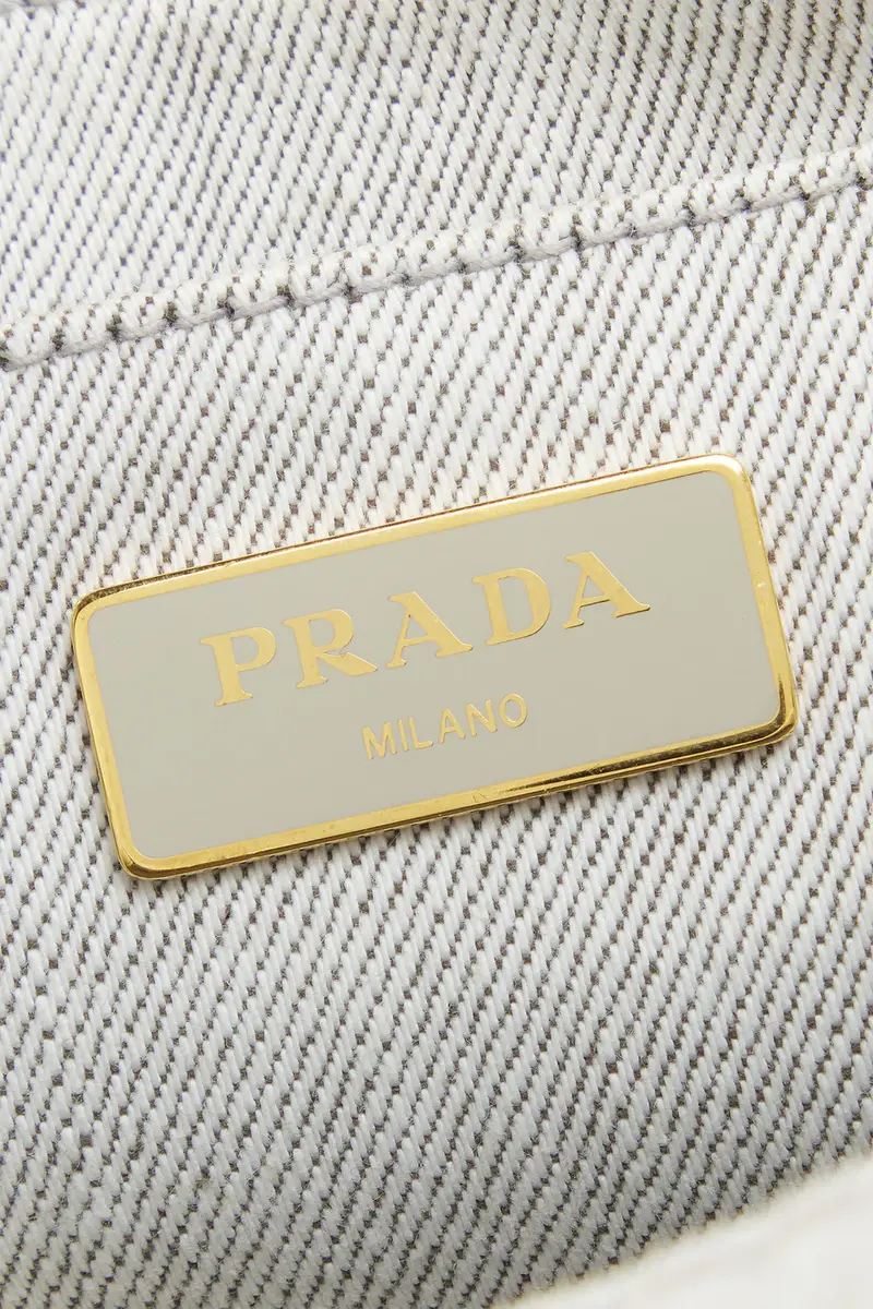 Prada Prada Canapa Tote Bag | Thumbnail 5 Prada Prada Canapa Tote Bag | Thumbnail 5